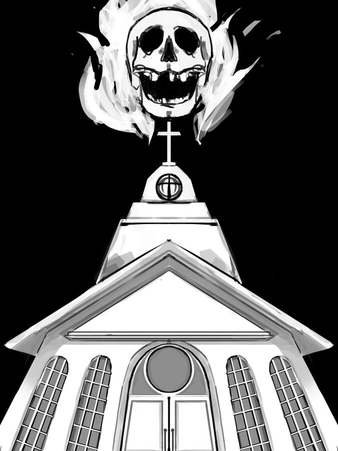 "Imolado" conta a confissão de um pecador sobre algo que ainda não ocorreu.